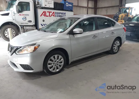 2016 Nissan Sentra S z USA, uszkodzony, nr VIN 3N1AB7AP0GY241885